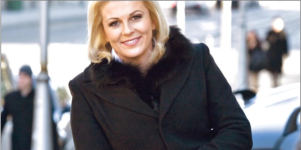 25P Love jerking off to conservative Kolinda Grabar-Kitarovic
