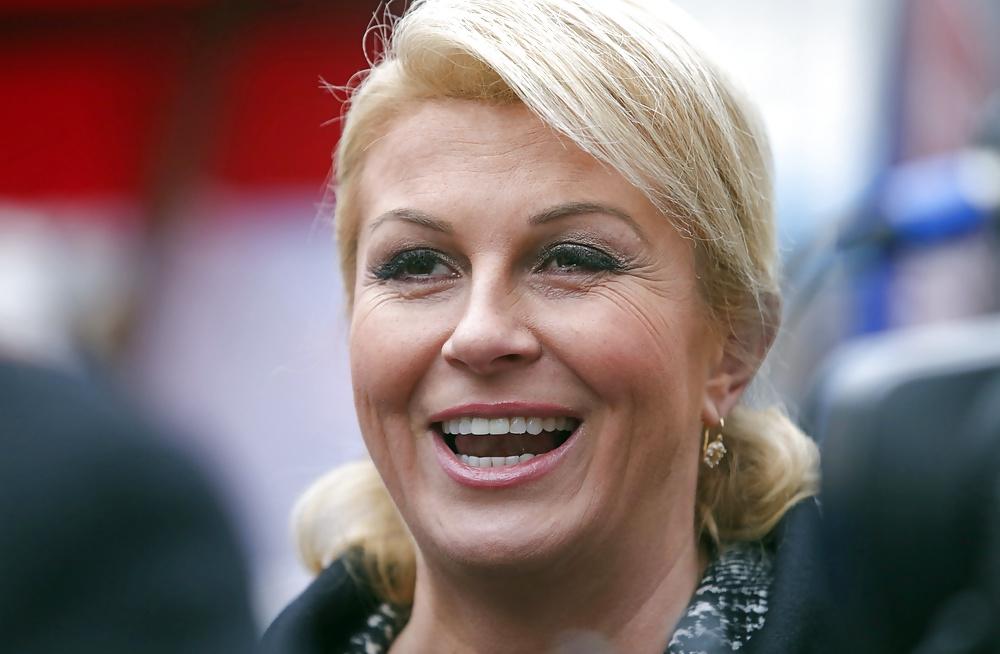 25P Love jerking off to conservative Kolinda Grabar-Kitarovic
