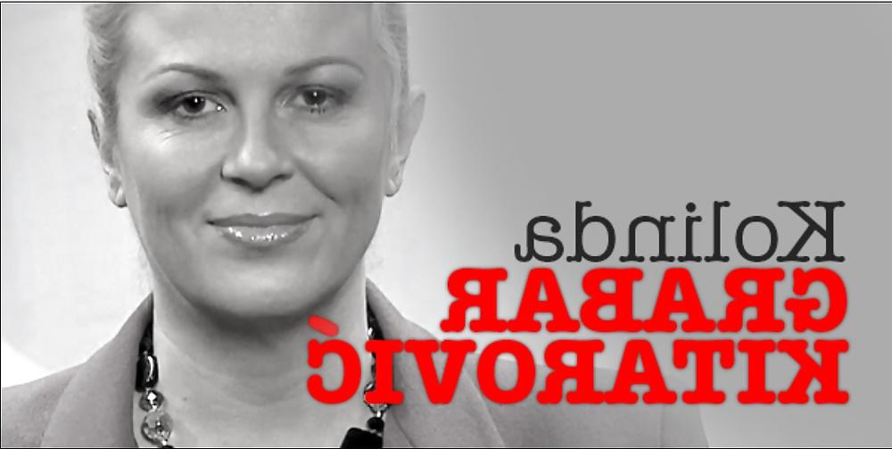 25P Love jerking off to conservative Kolinda Grabar-Kitarovic