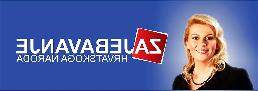 25P Love jerking off to conservative Kolinda Grabar-Kitarovic