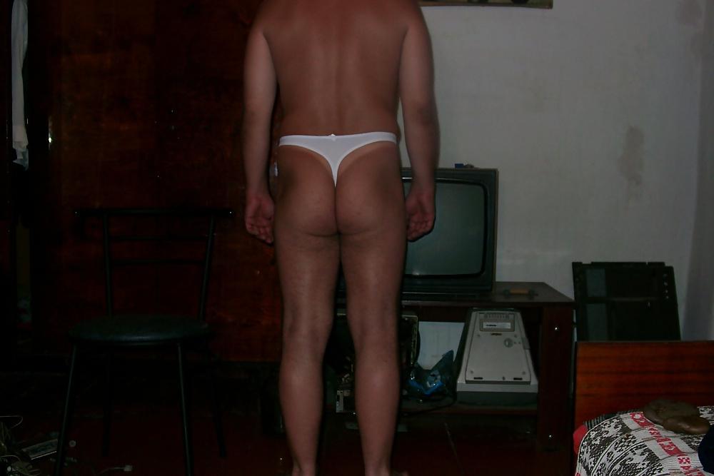 10P I'm in white thong 2