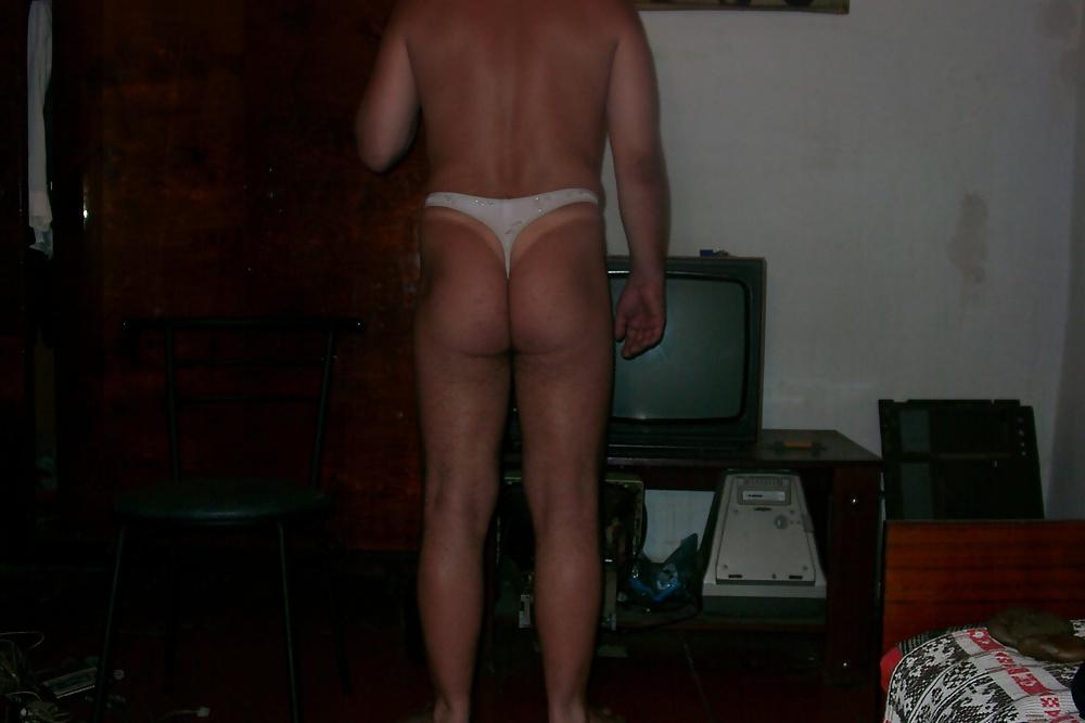 10P I'm in white thong 2