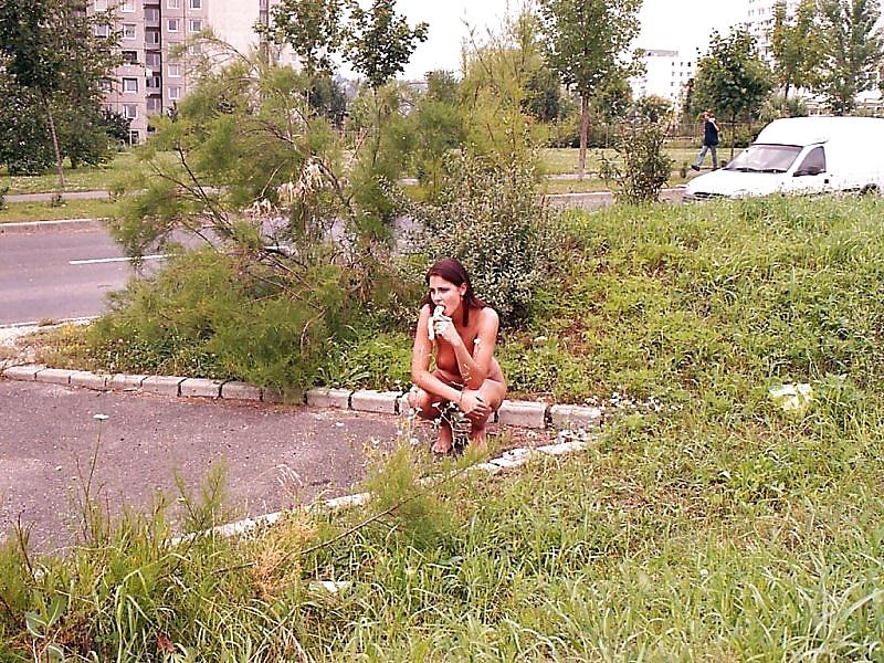 25P Budapest public nude 7