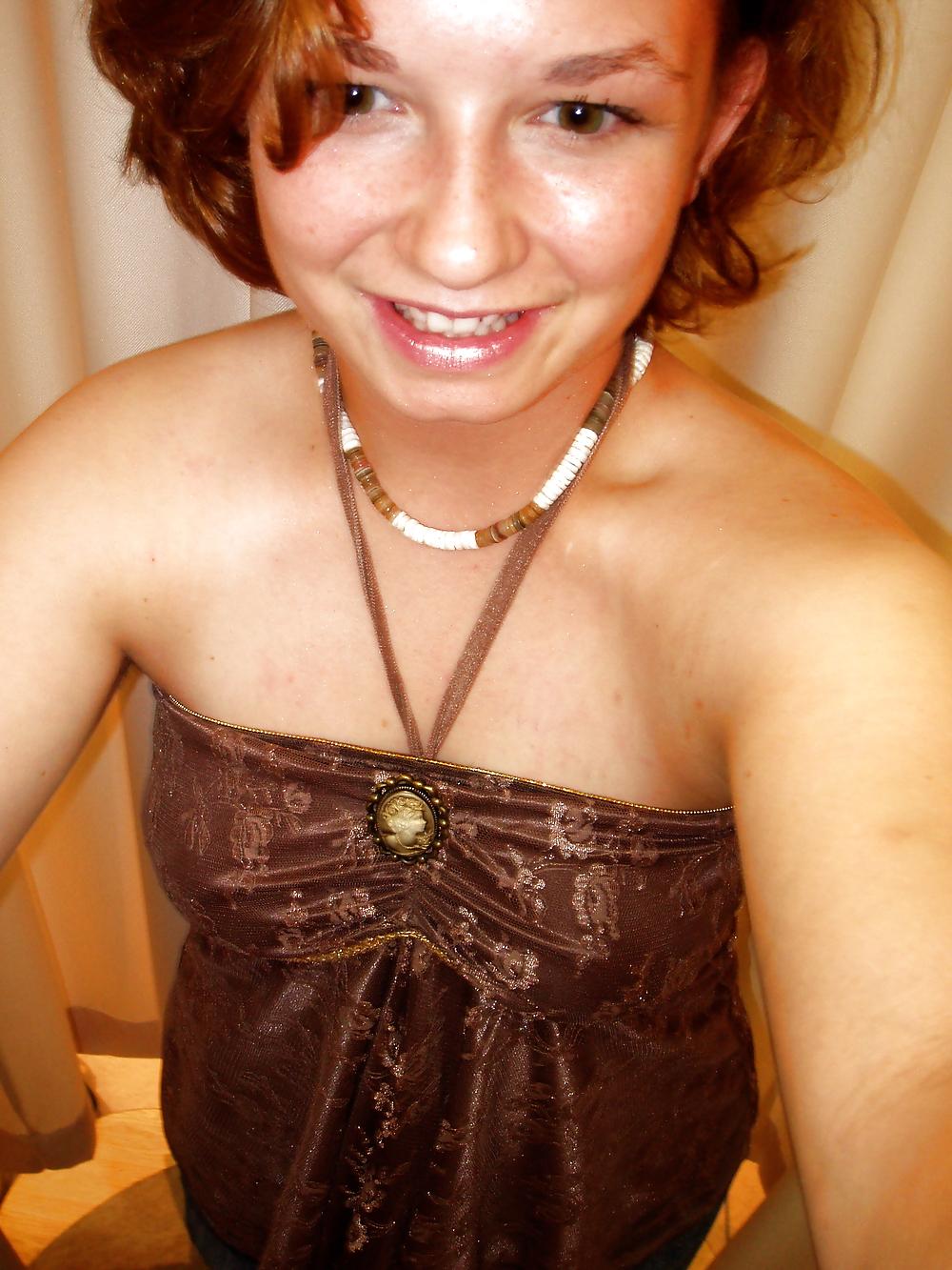 15P Cute Red Head