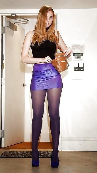 25P Miniskirt Pantyhose Girls 24