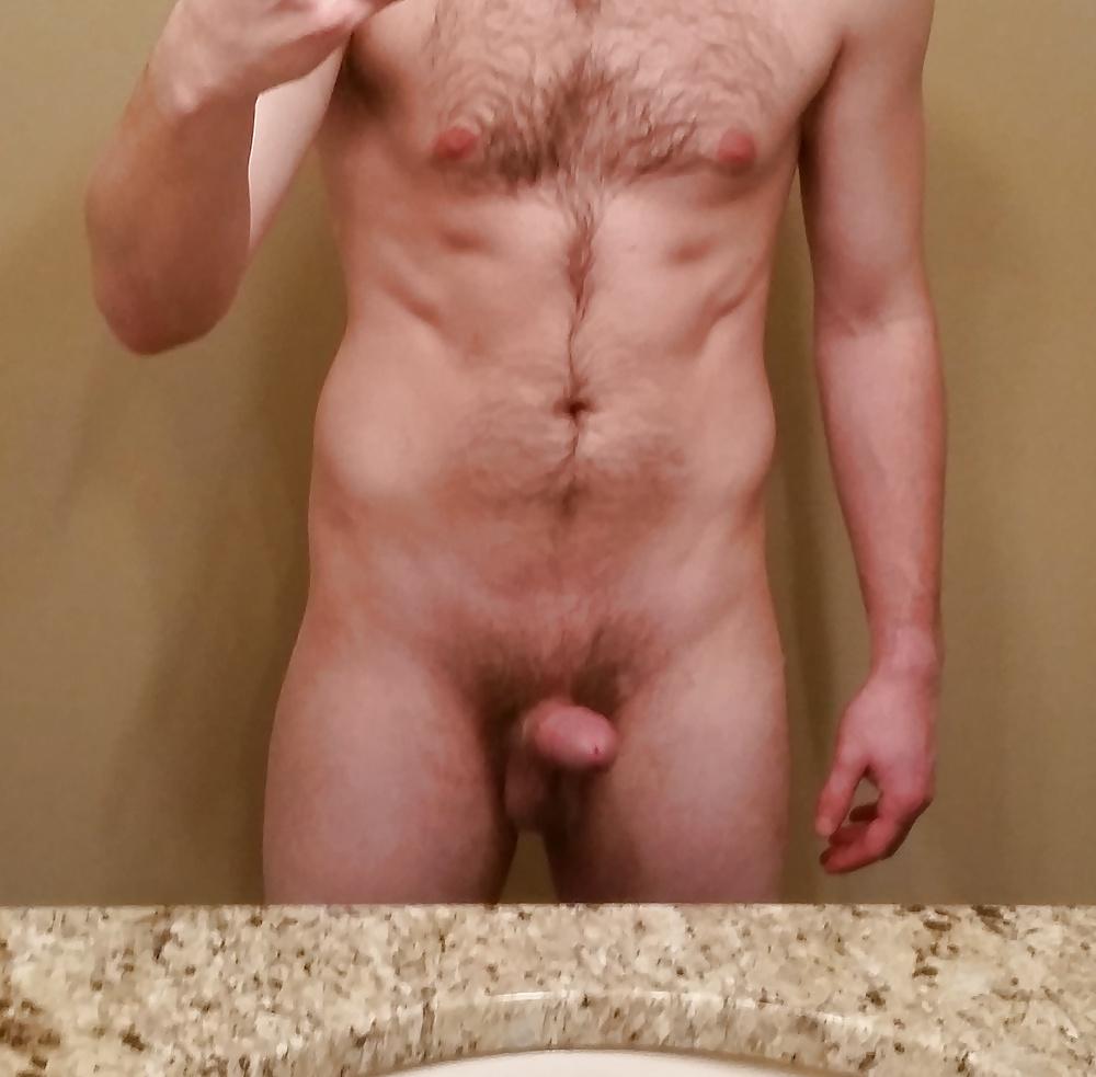 10P Sexy young man body and cock on vacation in bathroom