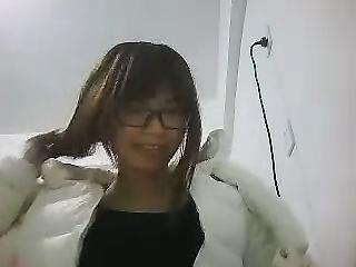 17P Shy chinese girl showing off