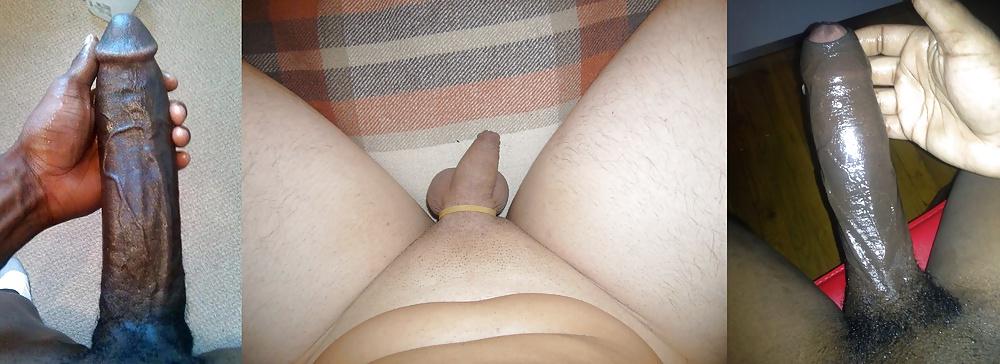 17P My small cock compared to BBC 2 SPH