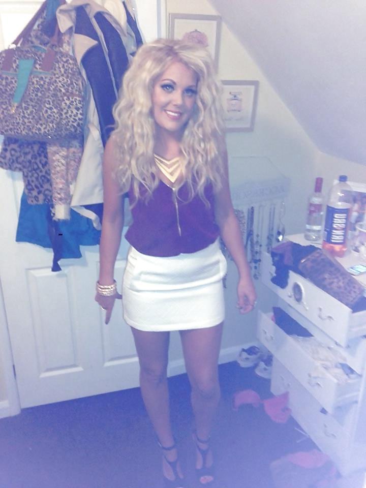 8P Lucy chav uk slut barbie bimbo