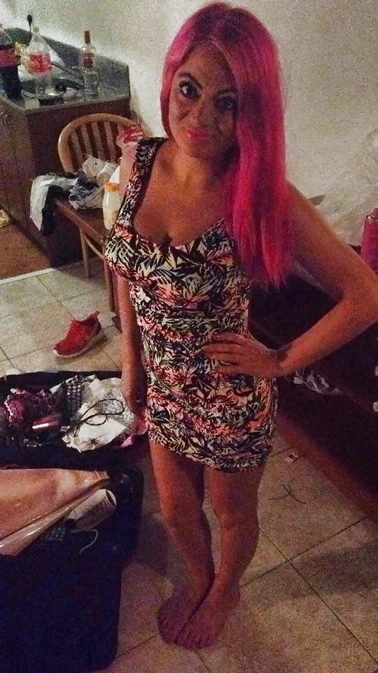 16P Kirsty barbie bimbo chav slut big tits