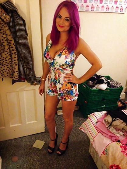 16P Kirsty barbie bimbo chav slut big tits