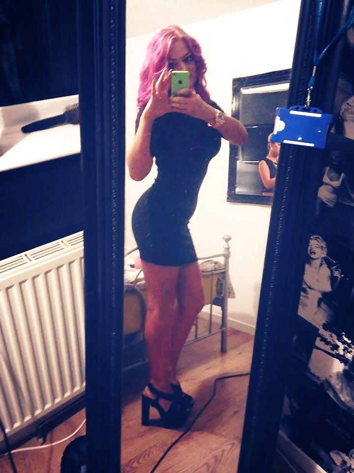 16P Kirsty barbie bimbo chav slut big tits