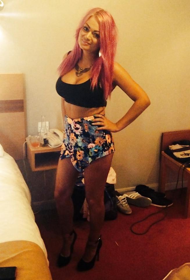 16P Kirsty barbie bimbo chav slut big tits