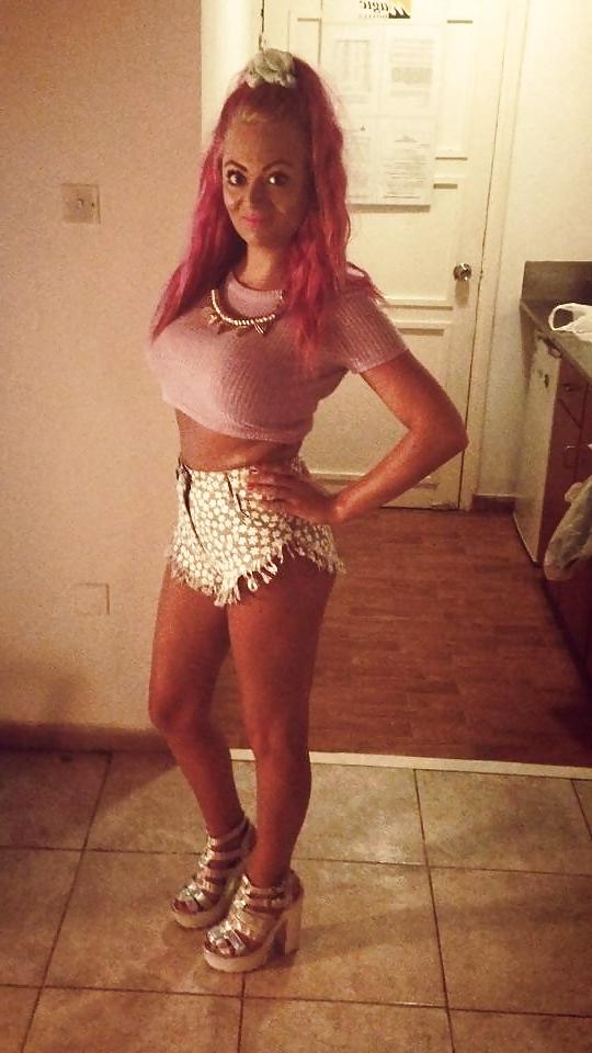16P Kirsty barbie bimbo chav slut big tits