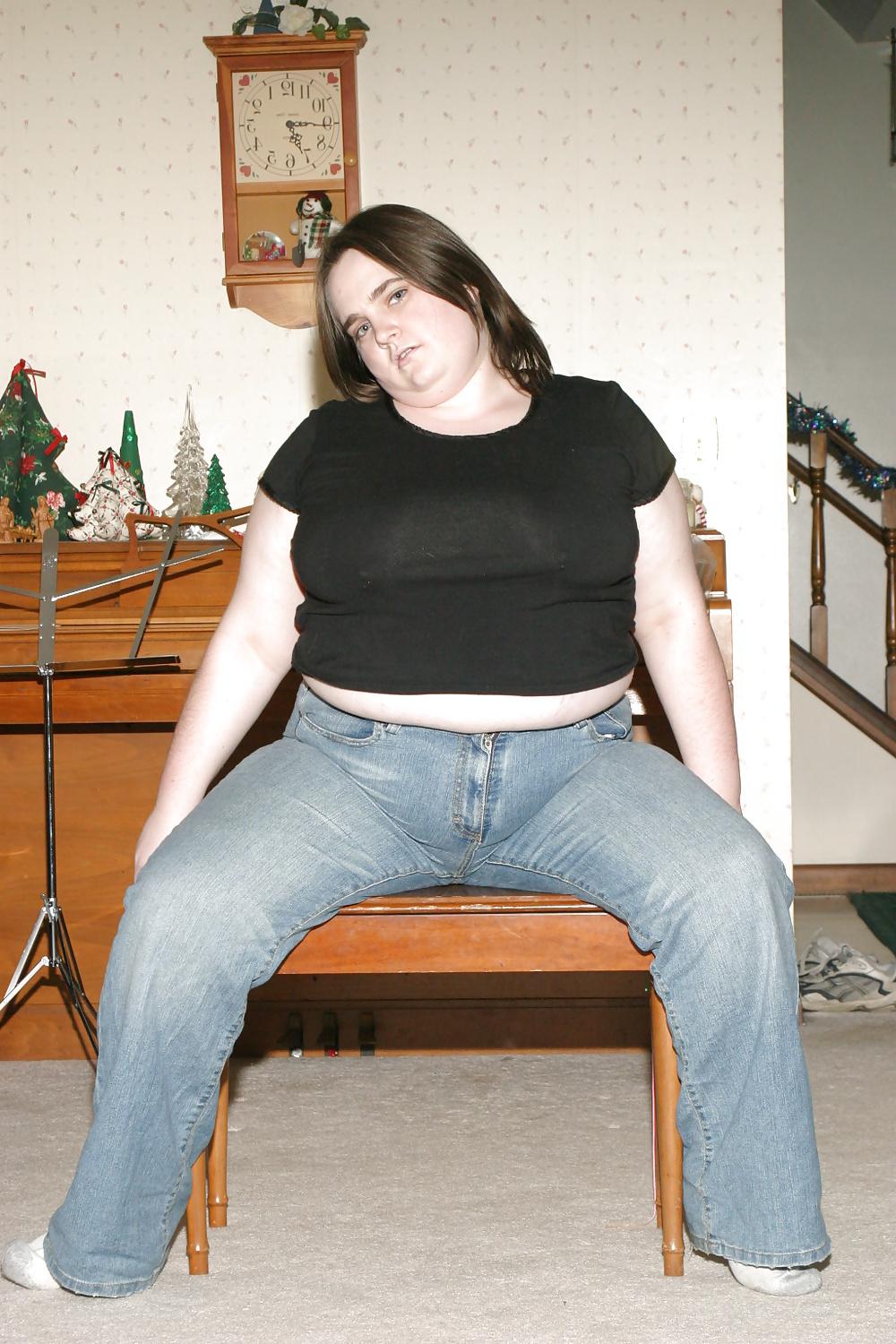 25P Kaylee on jeans- stripping.