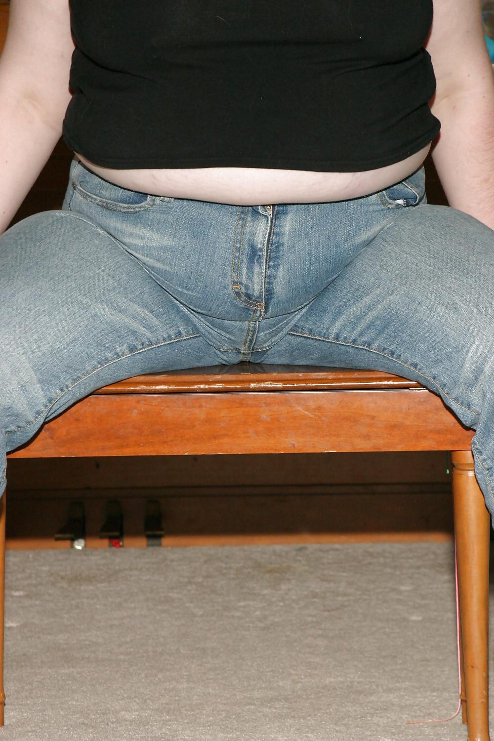 25P Kaylee on jeans- stripping.