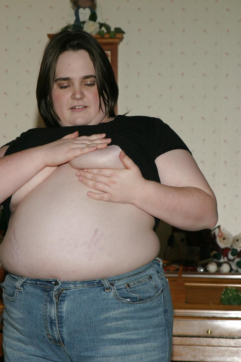 25P Kaylee on jeans- stripping.
