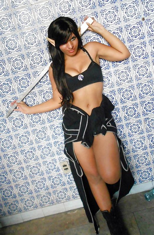 21P Cosplay Morrigan Anime
