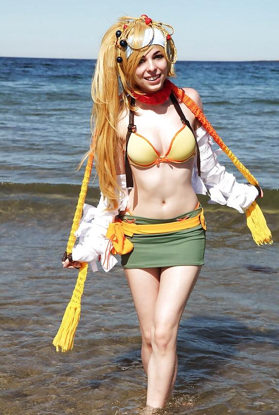 18P Cospay Hottie Ryuu - Rikku Final Fantasy series