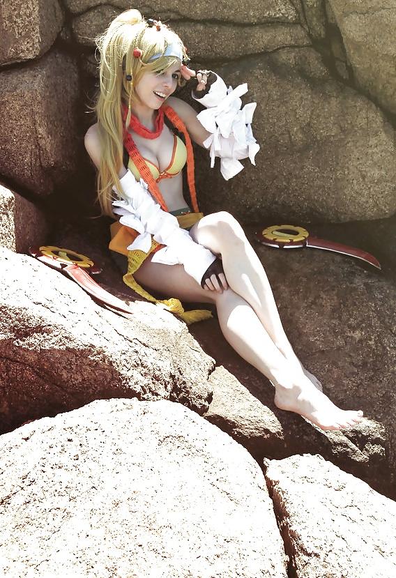 18P Cospay Hottie Ryuu - Rikku Final Fantasy series