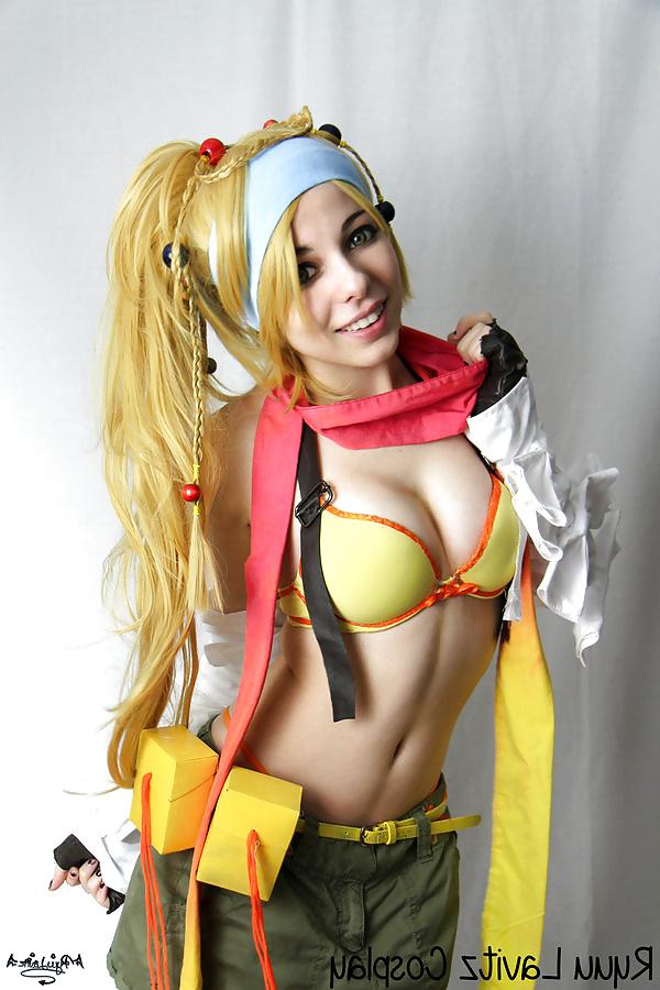 18P Cospay Hottie Ryuu - Rikku Final Fantasy series