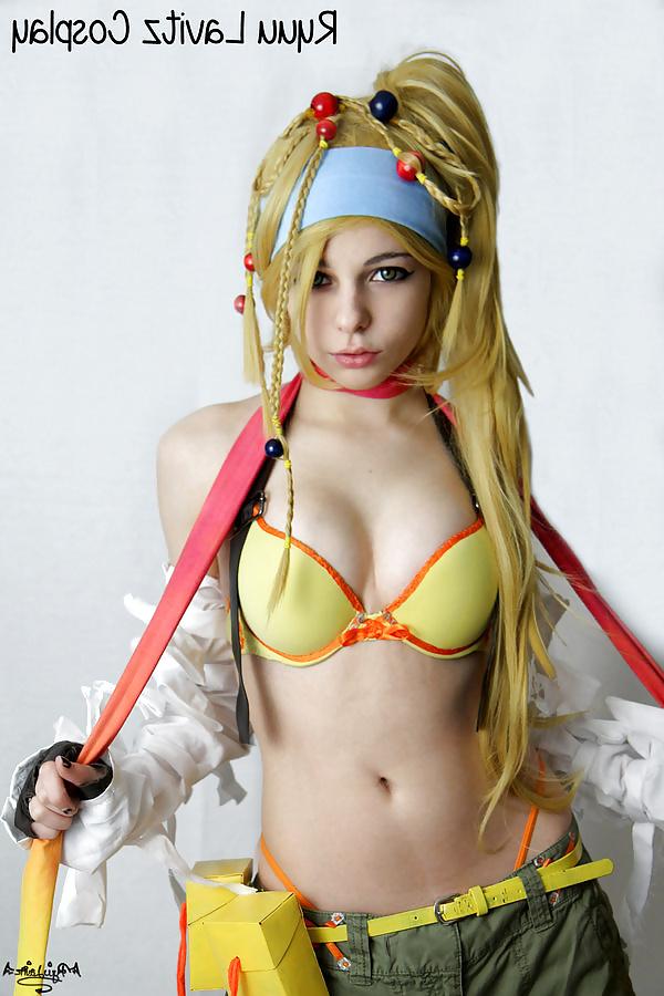 18P Cospay Hottie Ryuu - Rikku Final Fantasy series