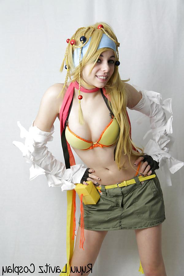 18P Cospay Hottie Ryuu - Rikku Final Fantasy series