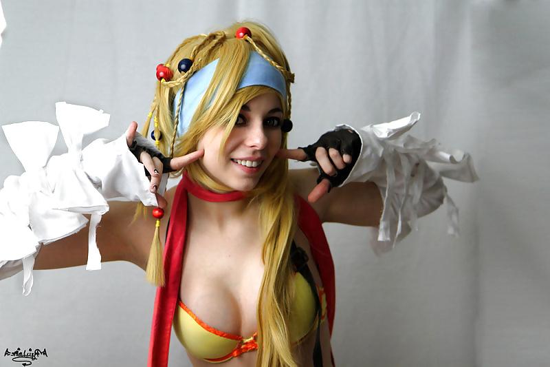 18P Cospay Hottie Ryuu - Rikku Final Fantasy series
