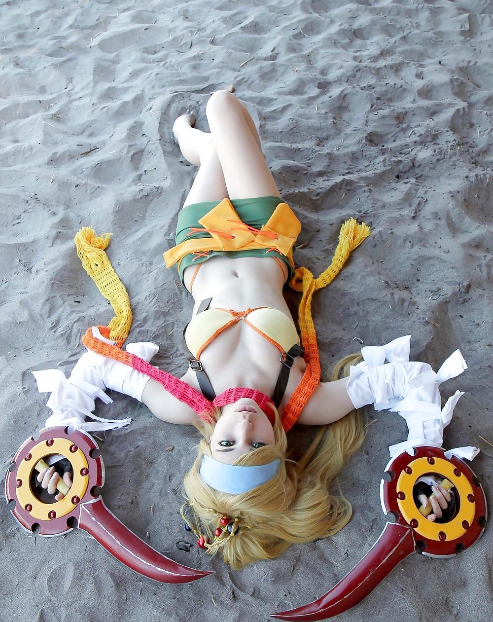 18P Cospay Hottie Ryuu - Rikku Final Fantasy series