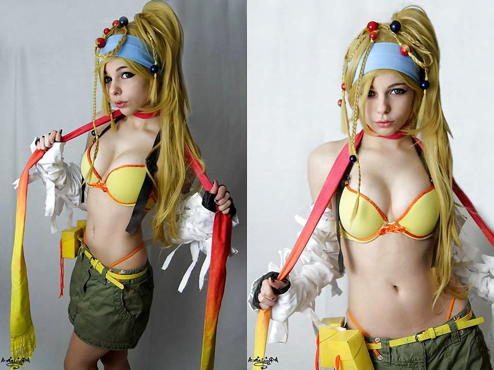18P Cospay Hottie Ryuu - Rikku Final Fantasy series