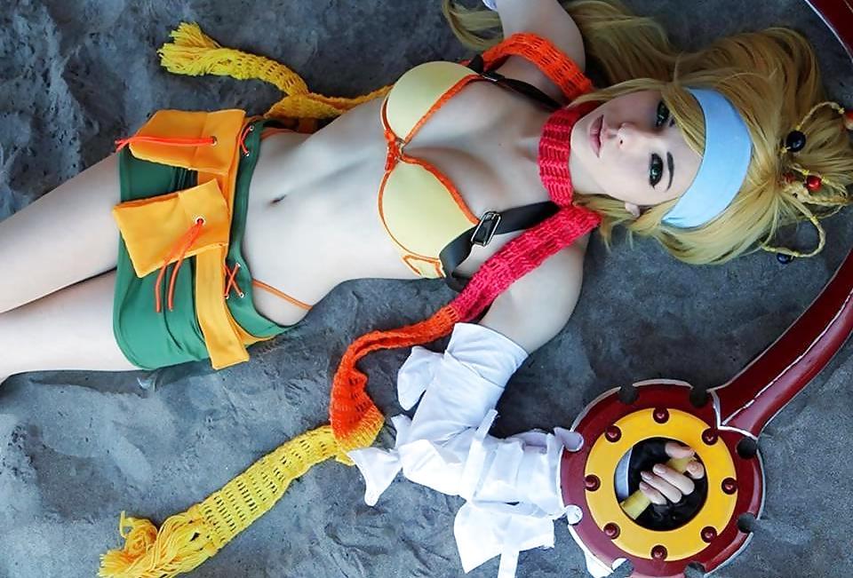 18P Cospay Hottie Ryuu - Rikku Final Fantasy series