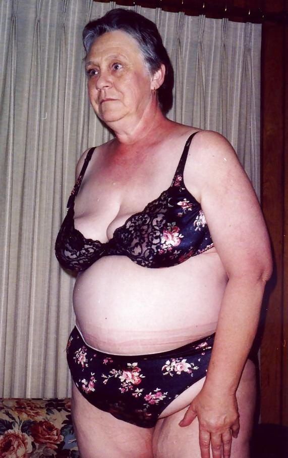 14P Fat granny blows grandpa's cock