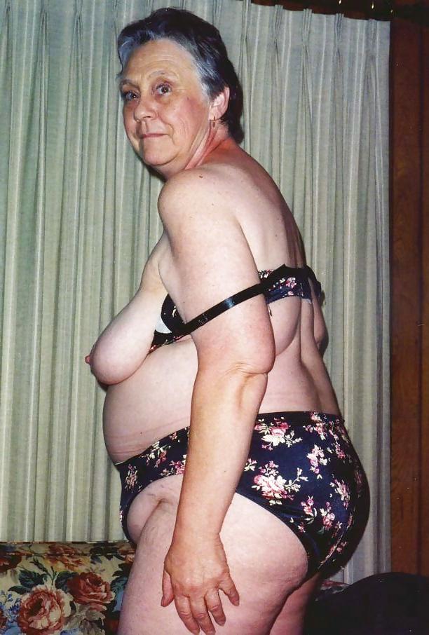 14P Fat granny blows grandpa's cock