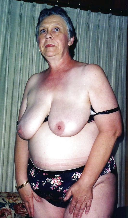 14P Fat granny blows grandpa's cock