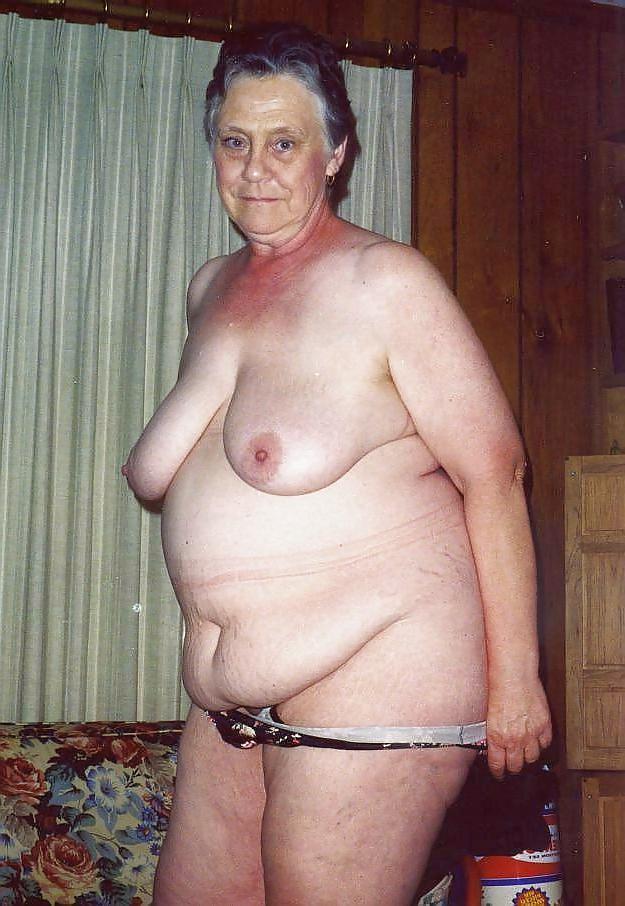 14P Fat granny blows grandpa's cock