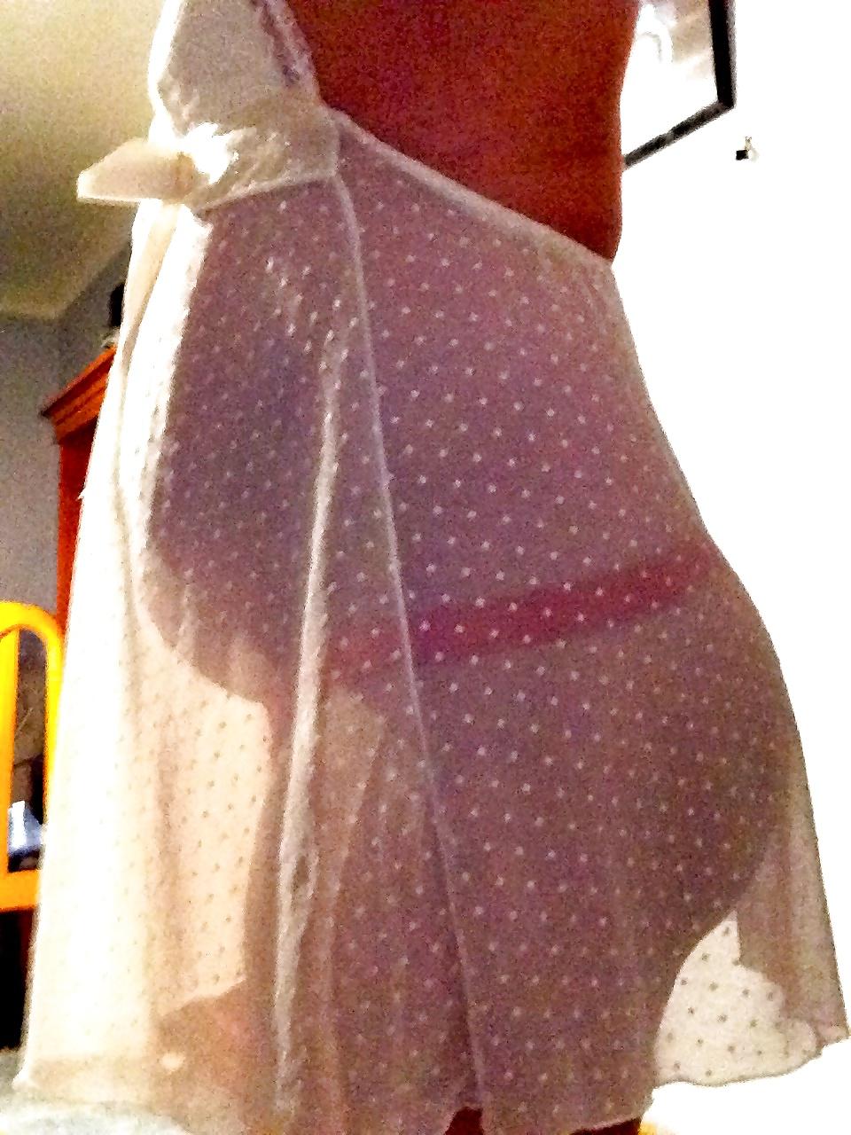 19P Curvy fat pregnant teen babe in see through lingerie