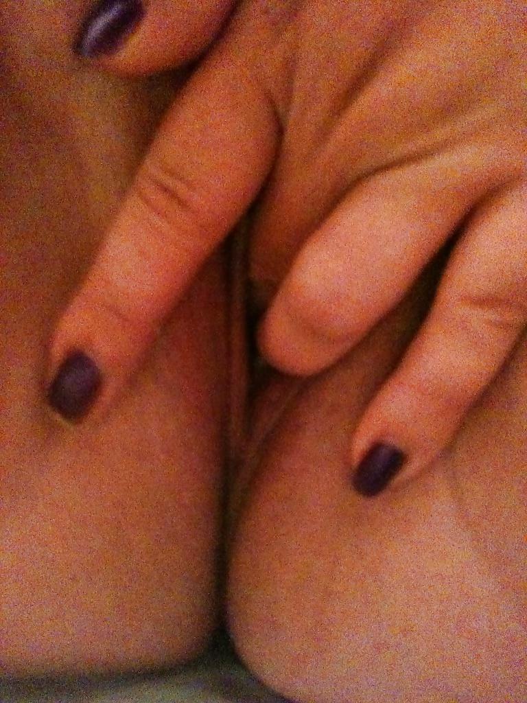 15P She loves to play with her big tits, and wet pussy