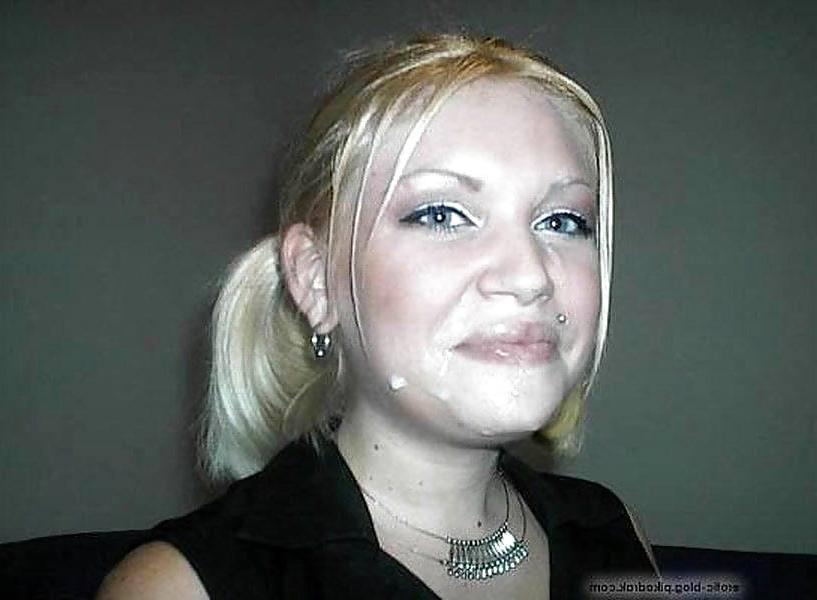 13P Hot Blonde suck fat cock