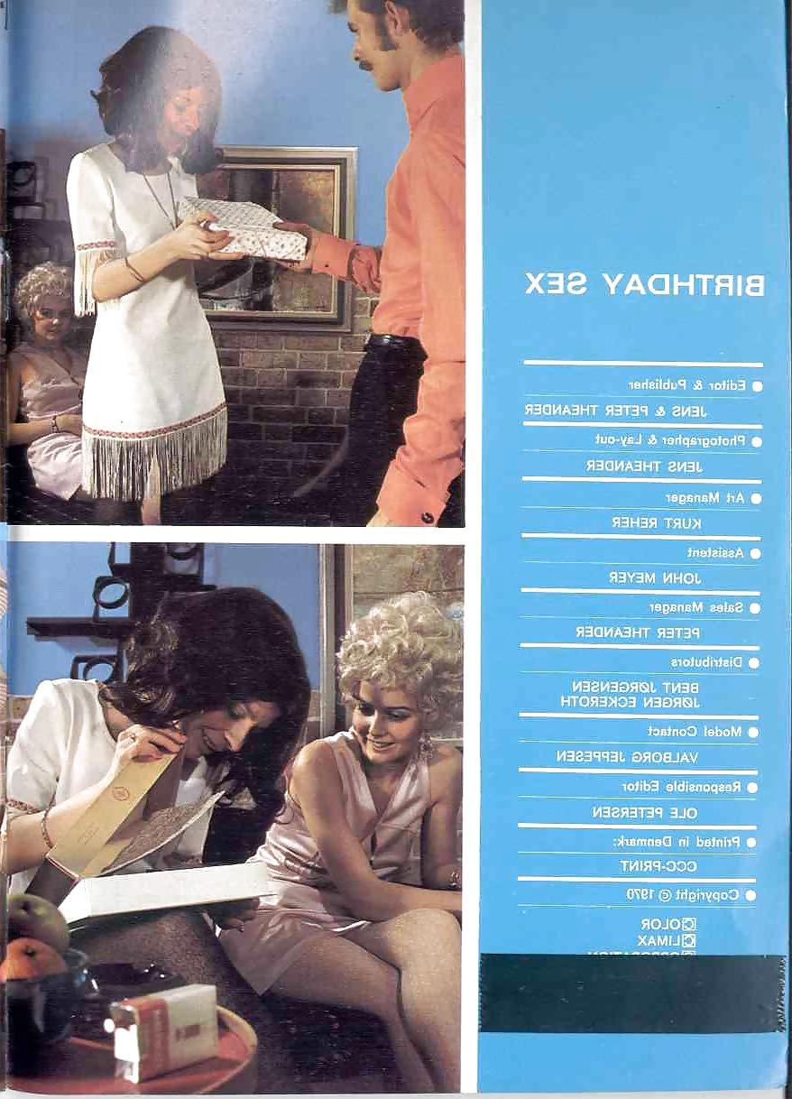 25P Vintage mag - birthday sex