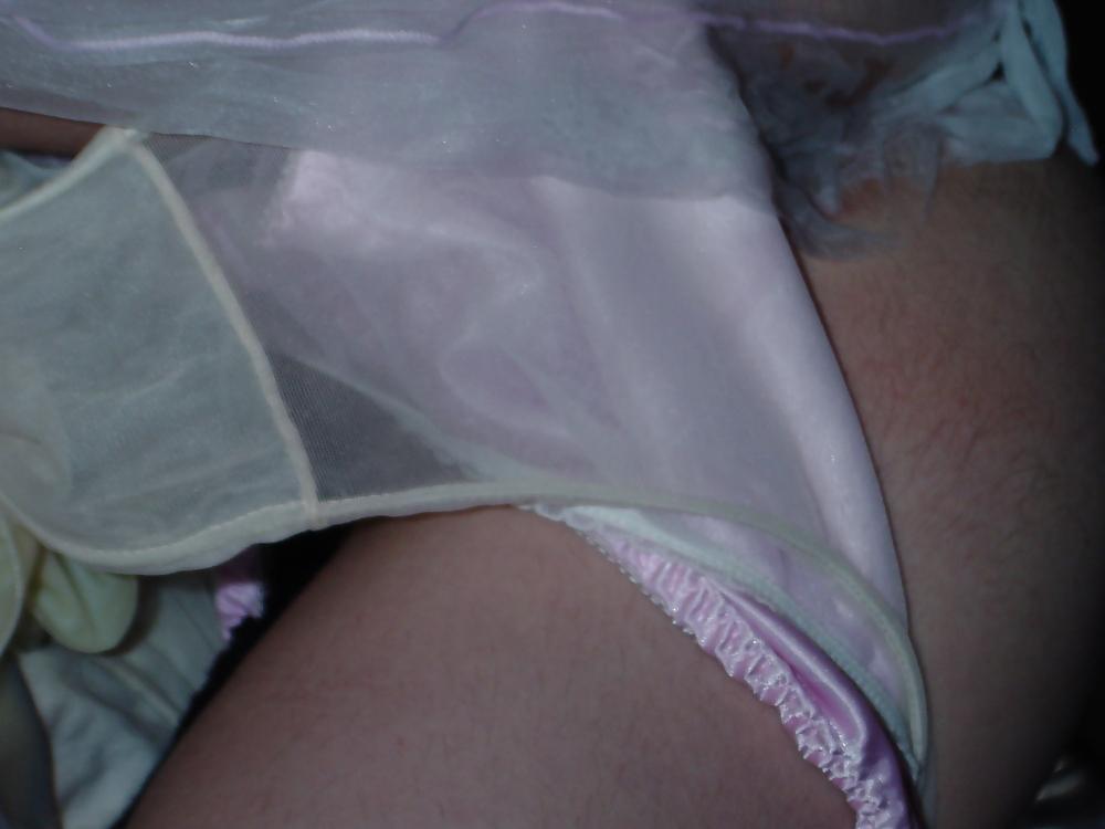 25P Nylon and condom play