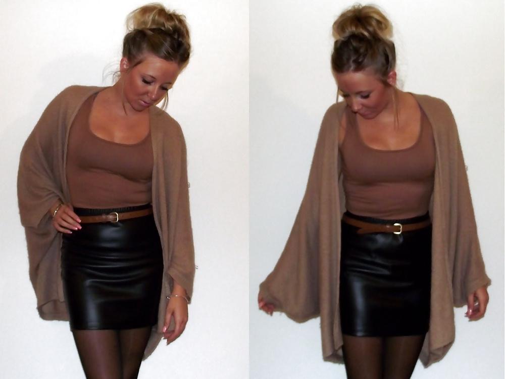 7P Blond haired teeen in leather (NN)