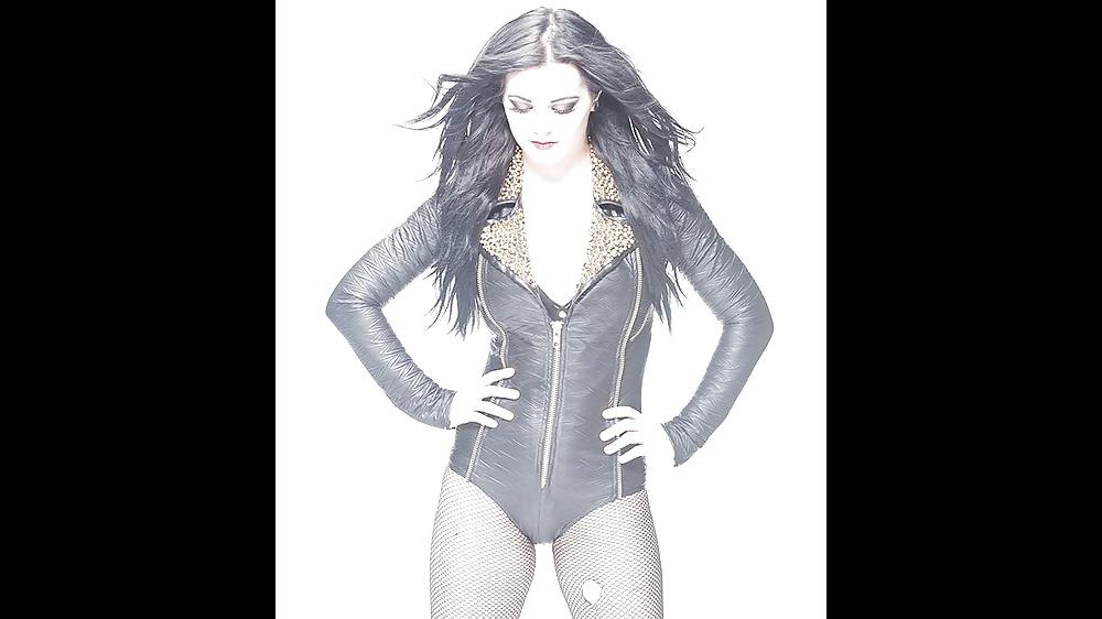 24P Paige Goes Glam Photoshoot