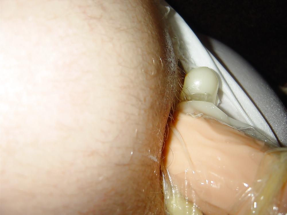 25P Nylon and condom play 2