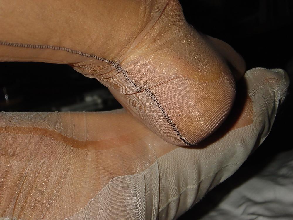 25P Nylon and condom play 2