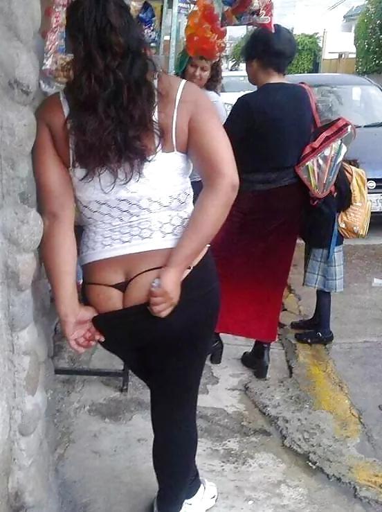 18P She wears thong