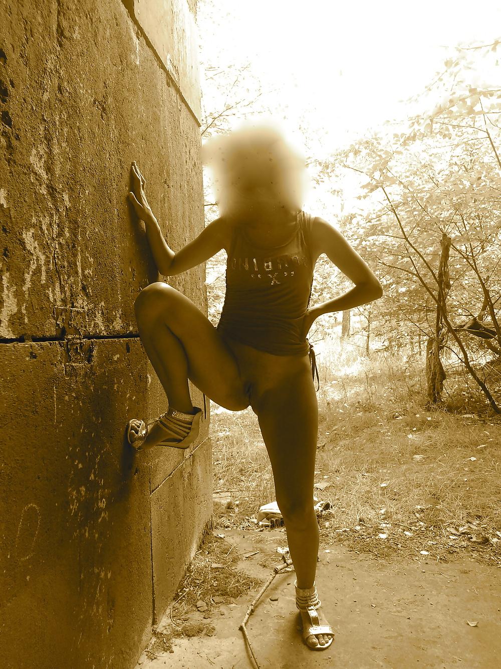 23P On a old Army Airport in Poland - Hot Outdoor Pictures 