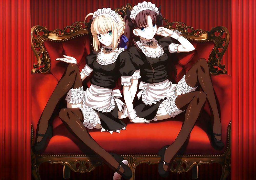 8P Anime-Mädchen spielen mit einem echten Schwanz (mit Bildunterschriften) – Nr. 120
