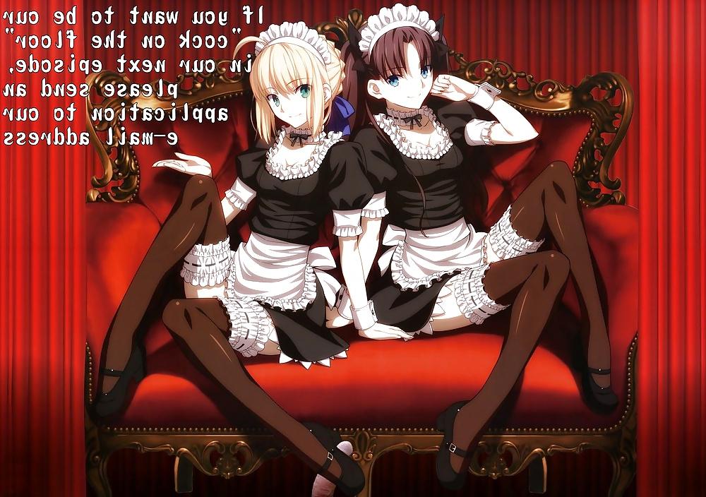 8P Anime-Mädchen spielen mit einem echten Schwanz (mit Bildunterschriften) – Nr. 120