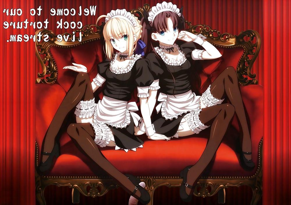 8P Anime-Mädchen spielen mit einem echten Schwanz (mit Bildunterschriften) – Nr. 120