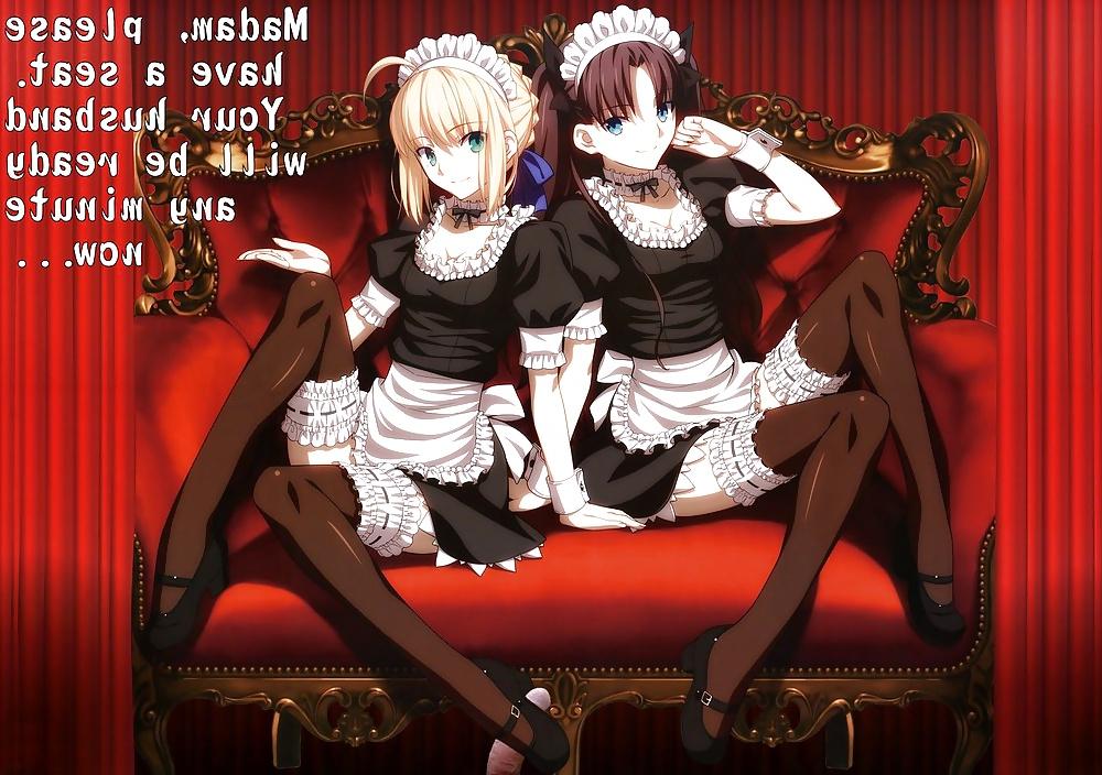 8P Anime-Mädchen spielen mit einem echten Schwanz (mit Bildunterschriften) – Nr. 120